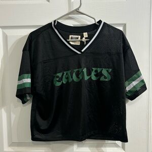 NFL Black and Green Women's Jersey